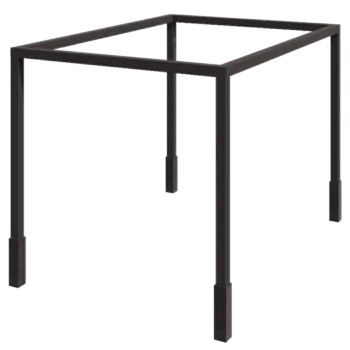 Teräksinen pergola - Neliönmuotoiset - 224 x 200 x 230 cm - Muu RAL-väri - Ilman betonijalkaa