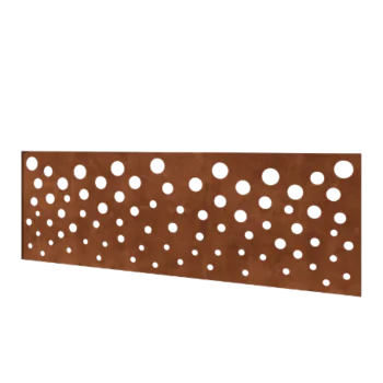 Corten-teräksinen aita H - Paneeli B - 180 x 63,3 cm