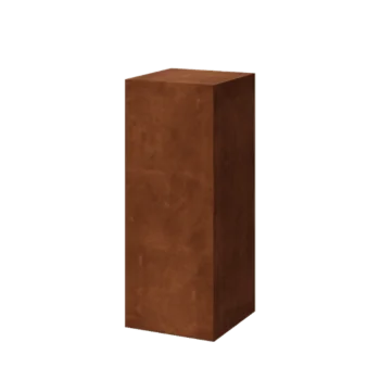 Corten-teräksinen sokkeli - Ohio - 40 x 40 x 100 cm