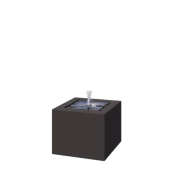 Alumiininen suihkulahde - Lyra - 50 x 50 x 40 cm - Muu RAL-väri - LED-valaistuksella